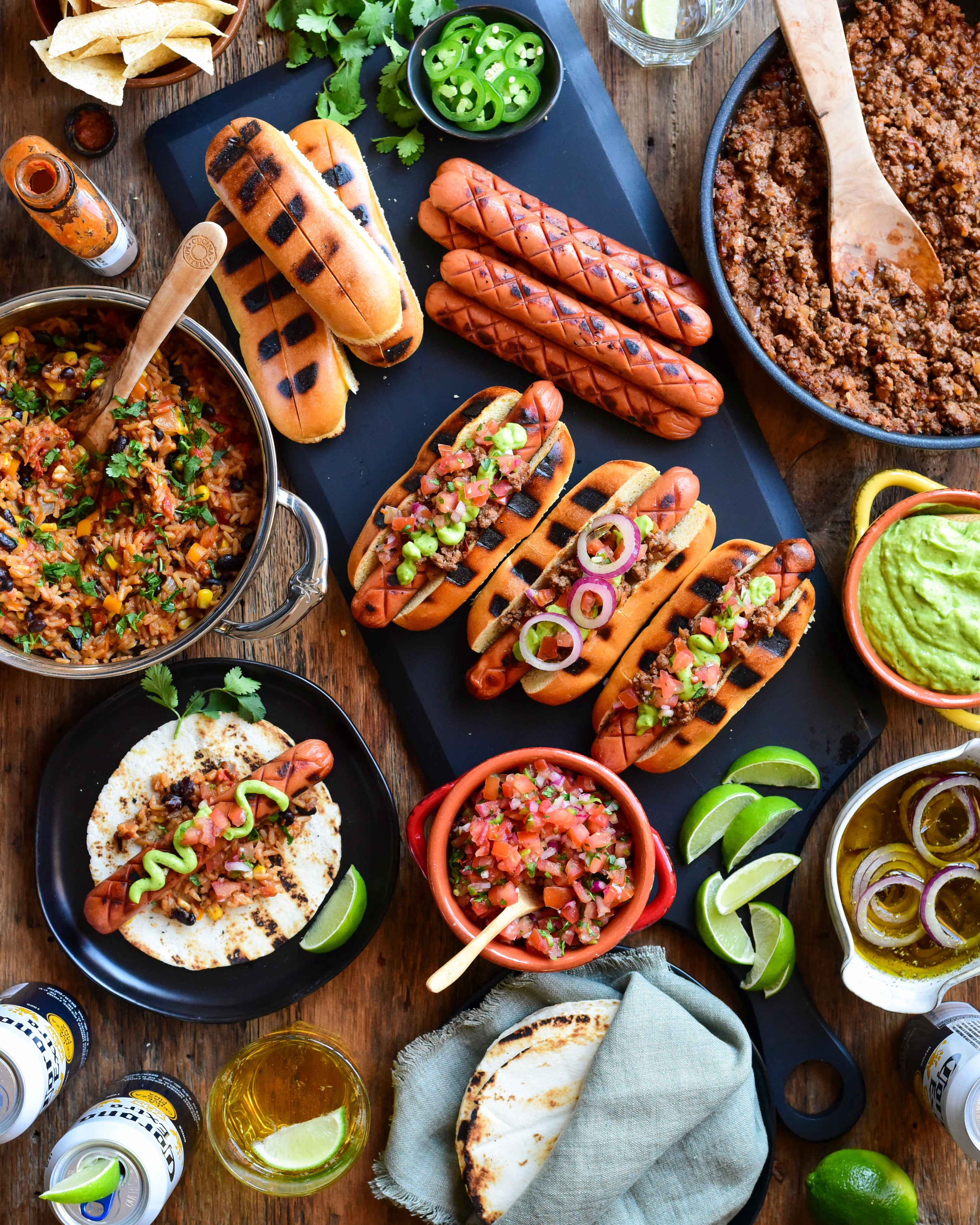 Coney Hot Dogs with a Mexican Twist
– Hestan Culinary