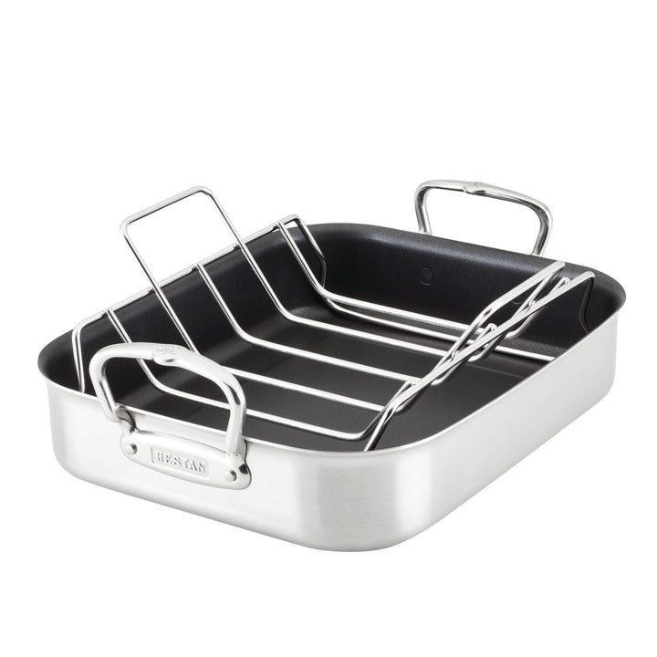 14.5-inch Classic Clad Nonstick Roaster with Rack
