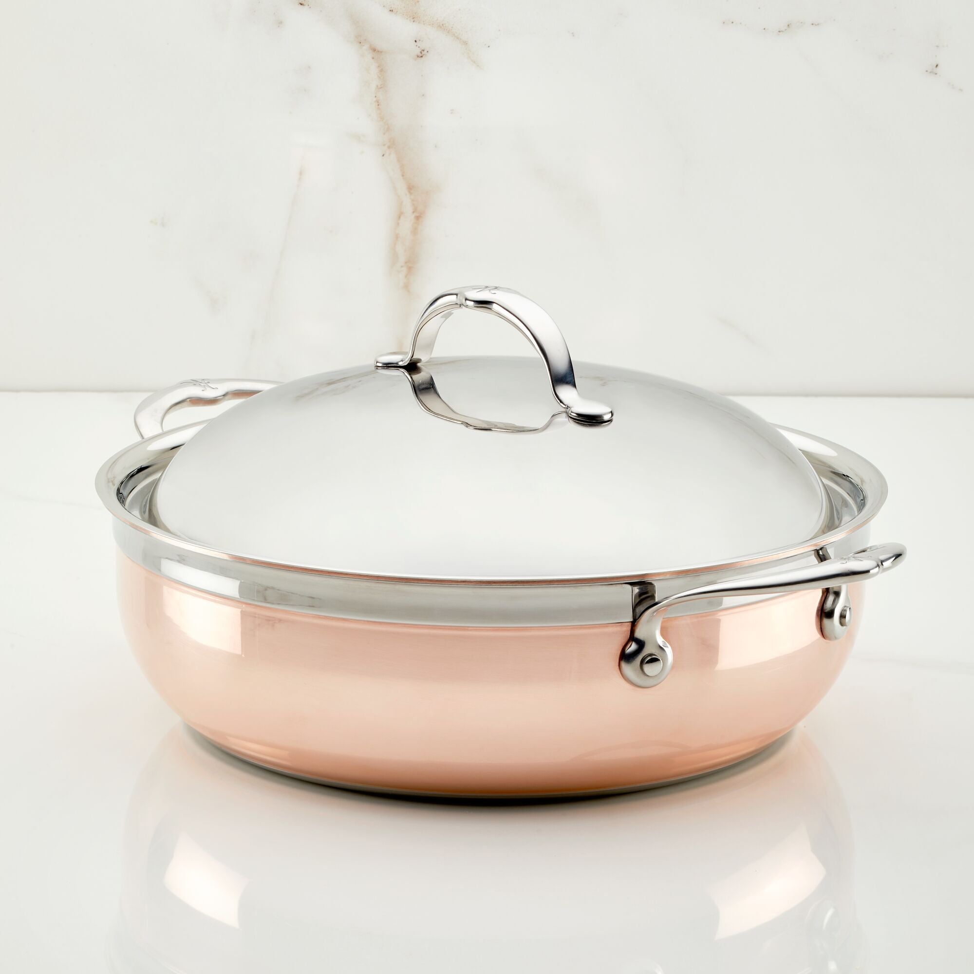 Commercial CHEF 3.4 qt. Cast Iron Dutch Oven with Dome Lid and