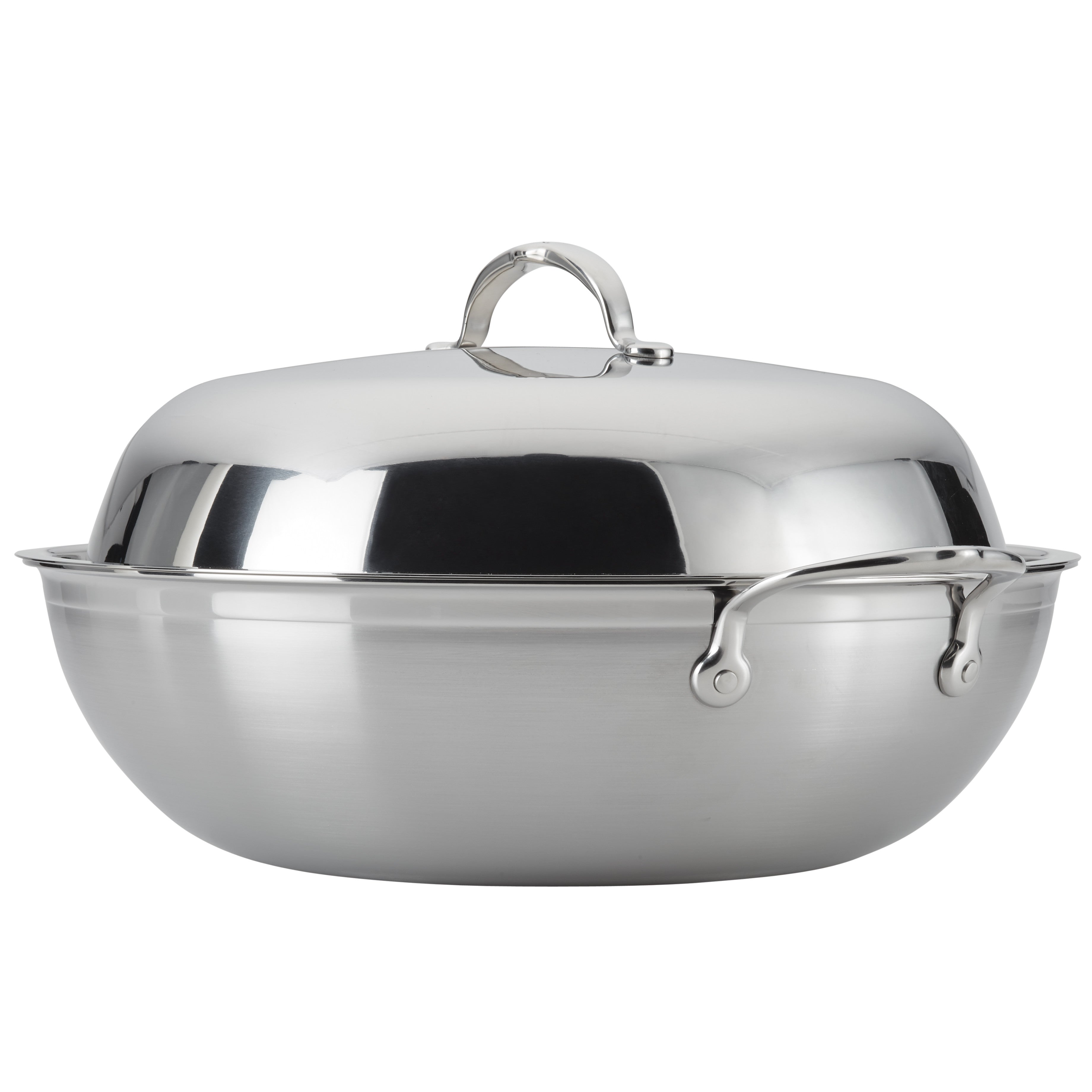 Hestan Probond Forged Stainless Steel Wok with Lid, 14-inch on Food52