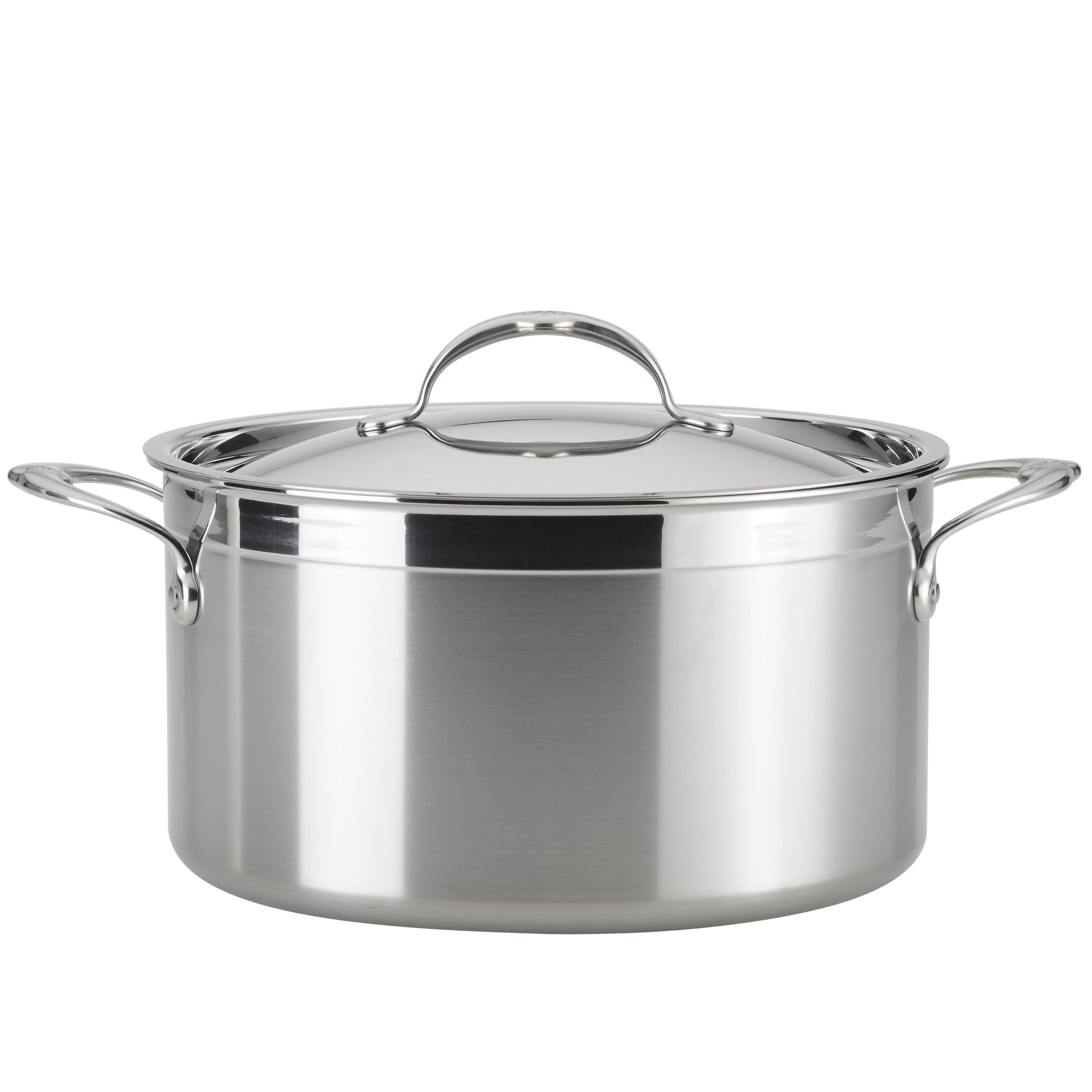 Made In Cookware - 8 Quart Stainless Steel Stock Pot With Lid - 5 Ply  Stainless Clad - Professional Cookware - Made in Italy - Induction  Compatible