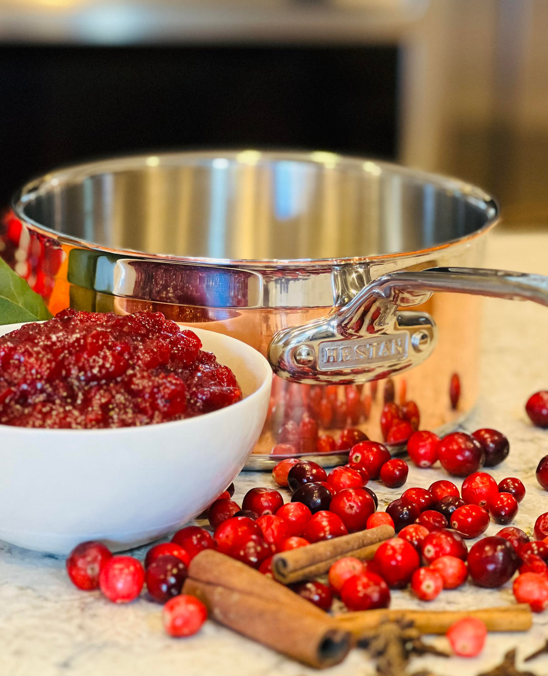 Cranberry Sauce with Tequila Anejo