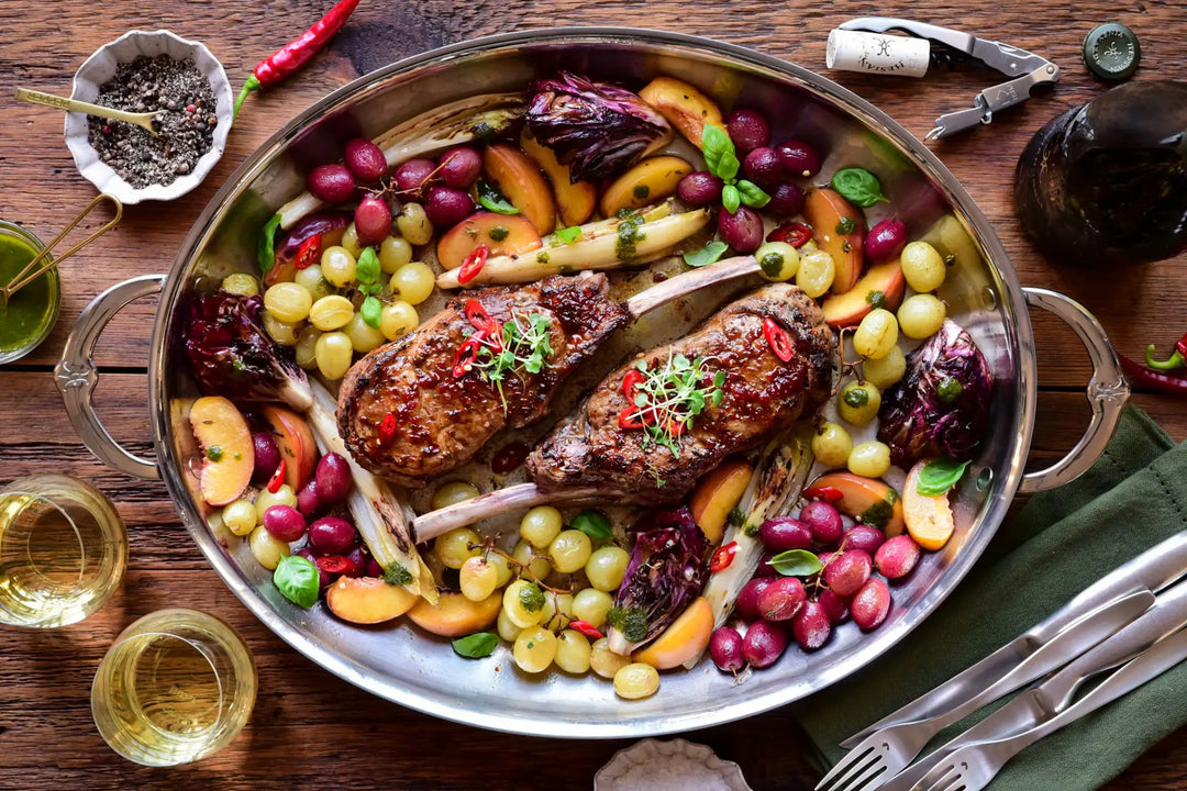Diavola Veal Chops with Chili Apple Cider Glaze