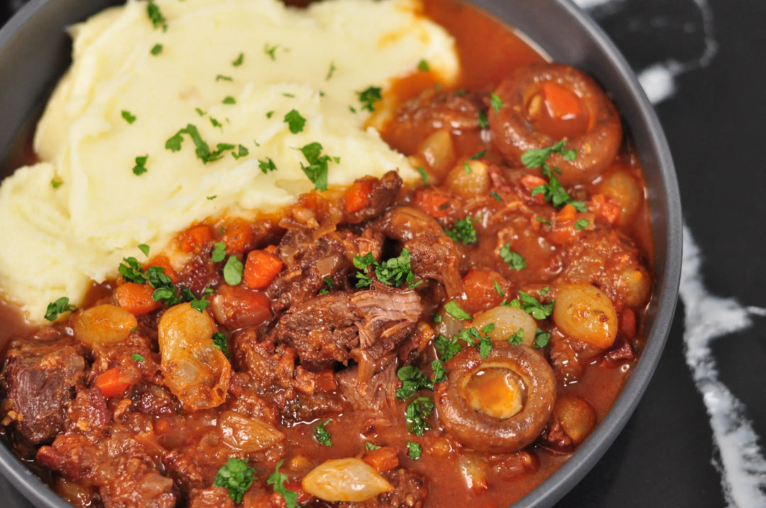 How to make the perfect holiday stew - beef bourguignon!