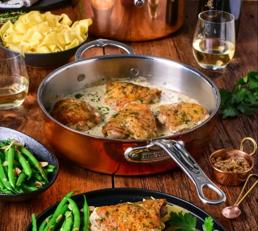 Poulet à la Moutarde (French Mustard Chicken)