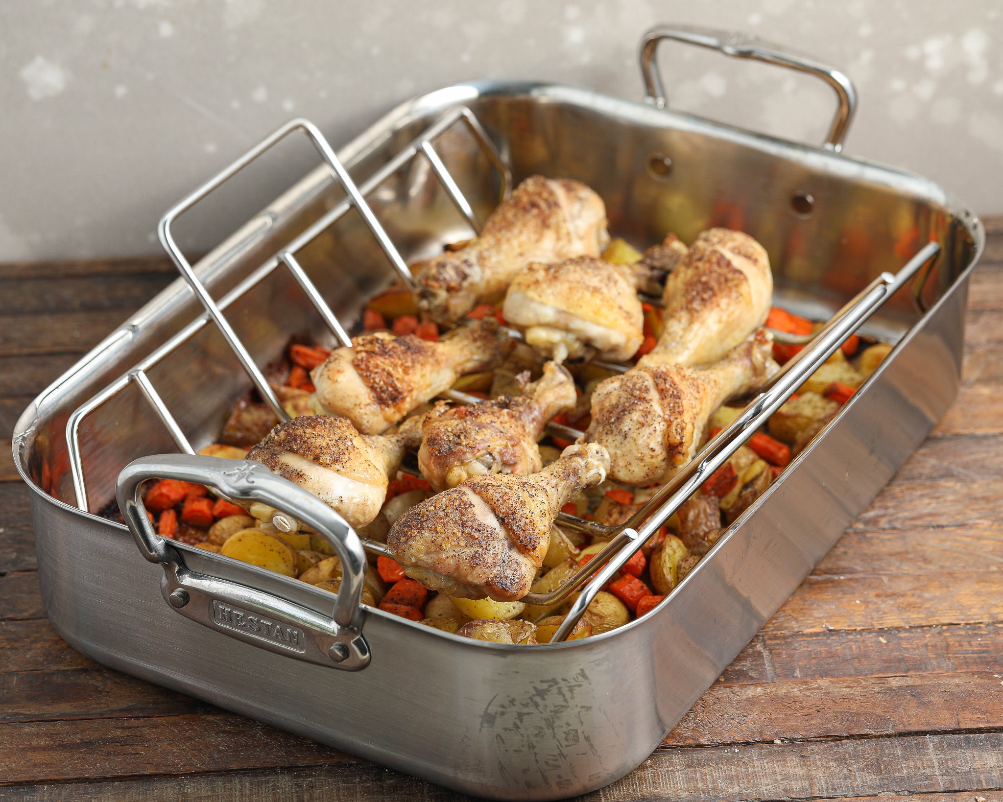 Roasted Chicken with Fall Vegetables – Hestan Culinary