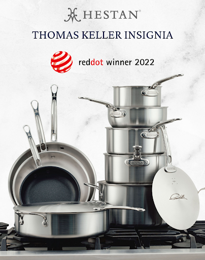 Thomas Keller Insignia Receives 2022 Red Dot Product Design Award - Hestan Culinary