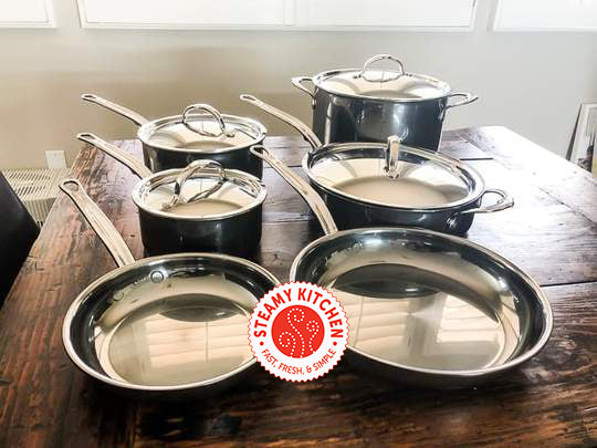 "Our Favorite Cookware in the Steamy Kitchen, Outperforming Any Other Set We've Tried." - Hestan Culinary
