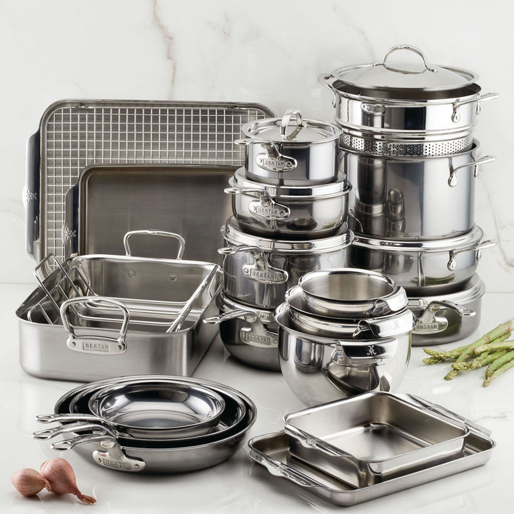 27-Piece Titanium Pinnacle Cookware Set