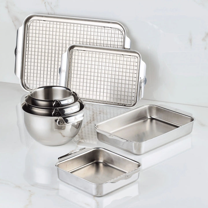 OvenBond Tri-ply Ultimate Stainless Steel 9-piece Set