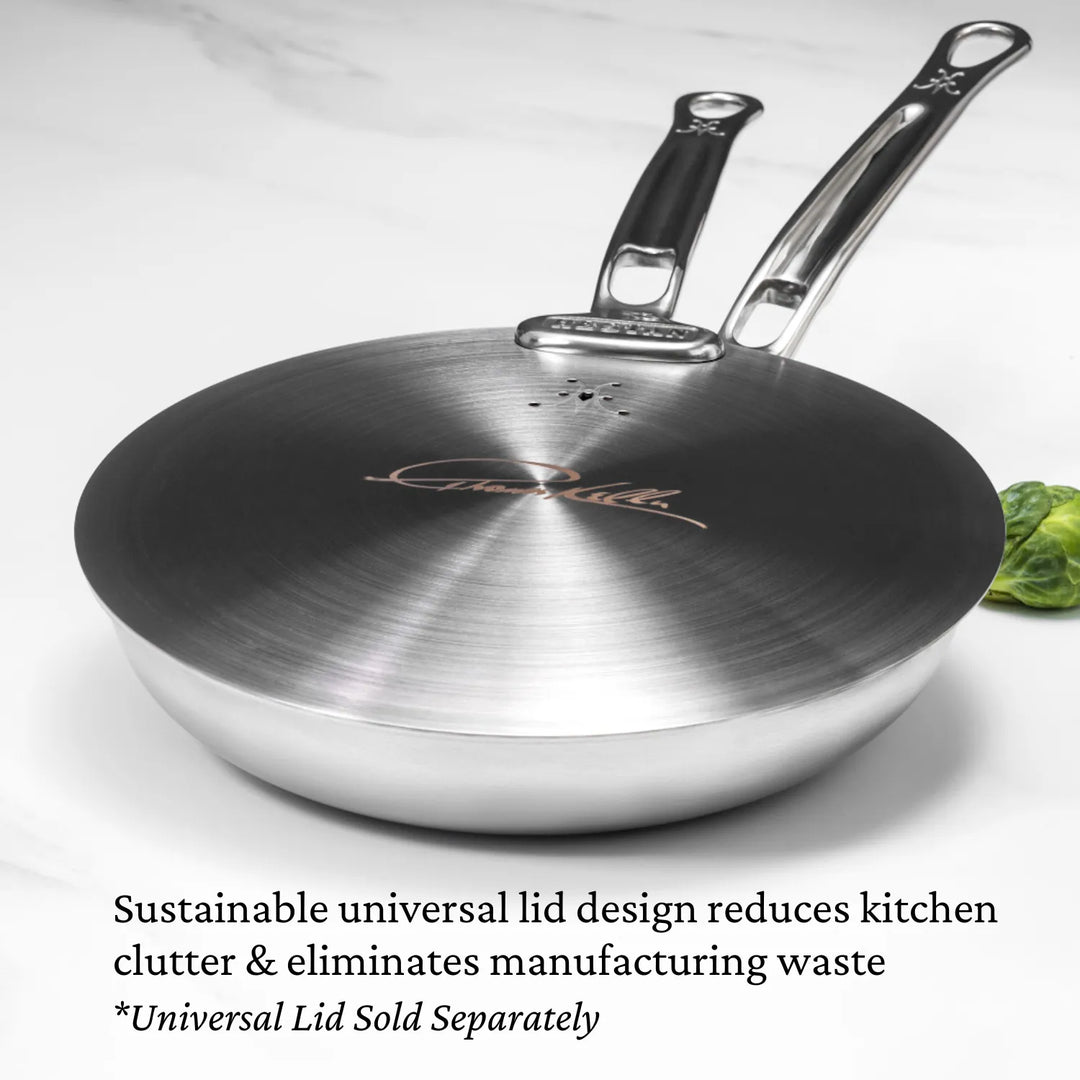 Thomas Keller Clad Skillets: Professional Cookware by Hestan Thomas Keller Clad Skillets: Professional Cookware by Hestan