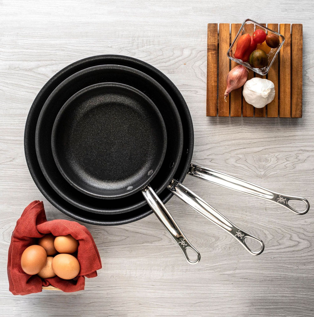 Stainless Pro 8 and 11-Inch Frypan Set