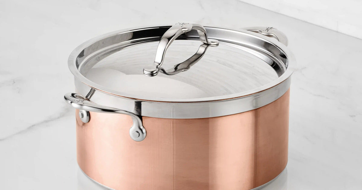 Copper Induction Stock Pot, 6-Quart – Hestan Culinary
