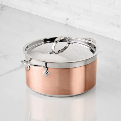Copper Induction Stock Pot, 6-Quart – Hestan Culinary