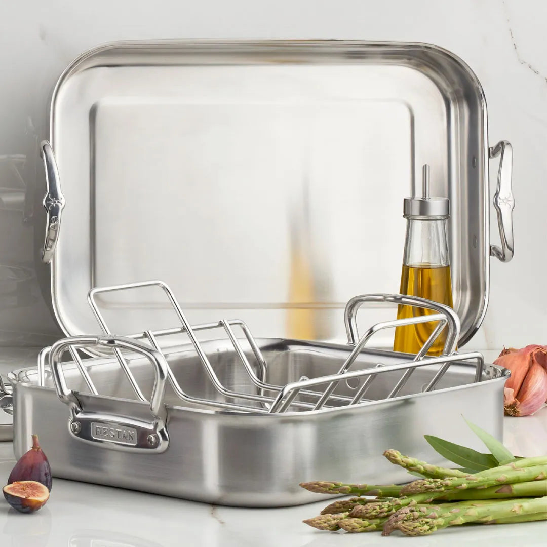 Hestan Provisions Classic Roaster with Rack
