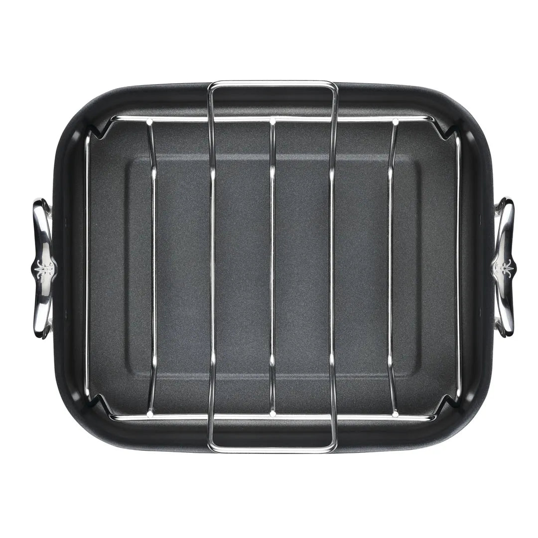 14.5 inch Classic Clad Nonstick Roaster with Rack