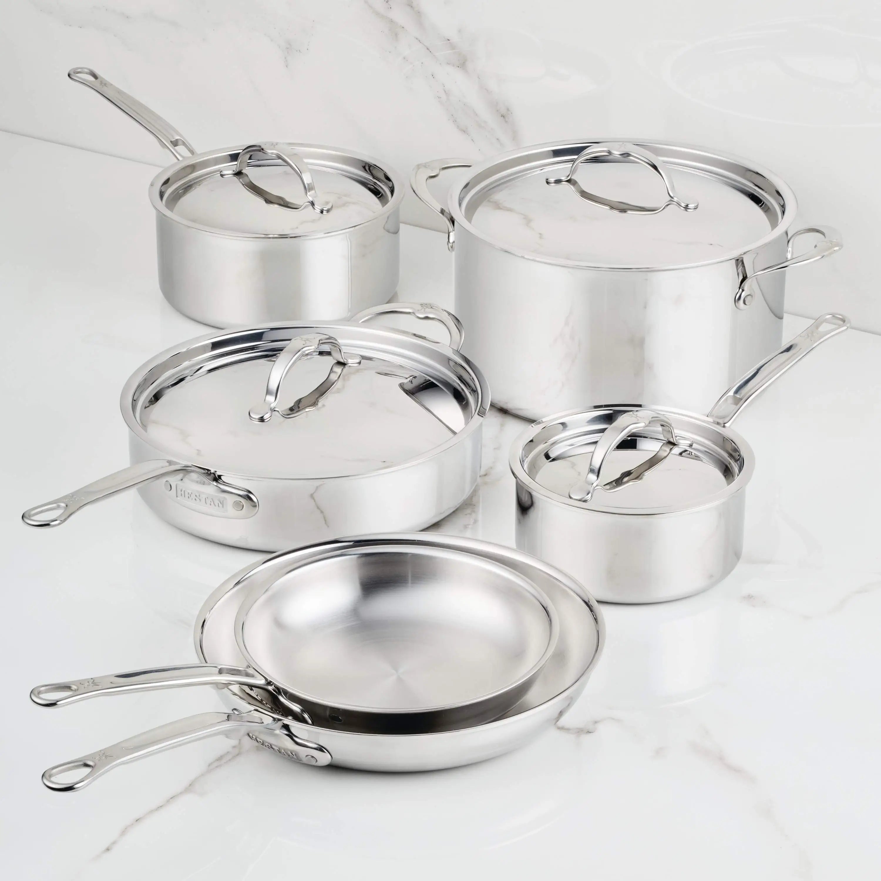 ProBond Luxe Polished Clad Stainless Steel Ultimate Set - Thumbnail 2