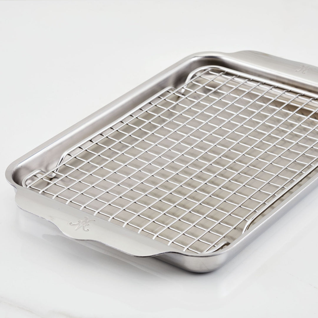 Oven Broiler Pan with Rack 13 x 15