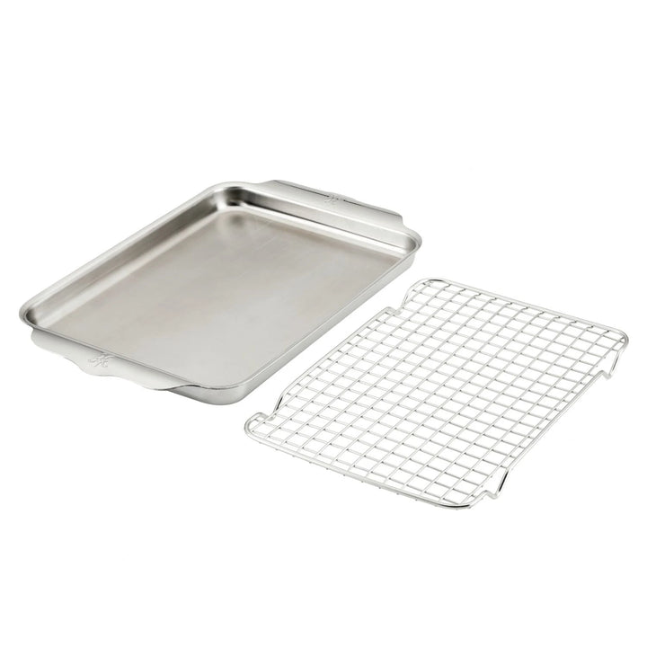 OvenBond Tri-ply Quarter Sheet Pan with Rack