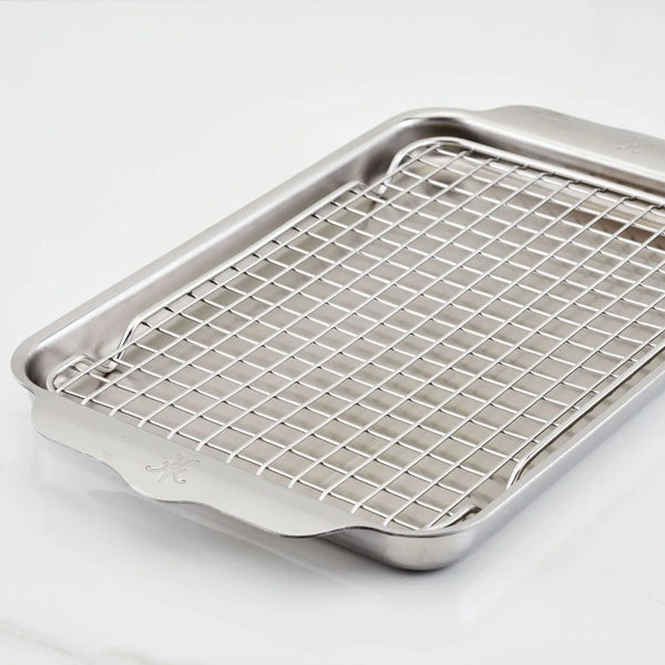 Nordic Ware Stainless Steel Baking Pan With Rack Nordic Ware