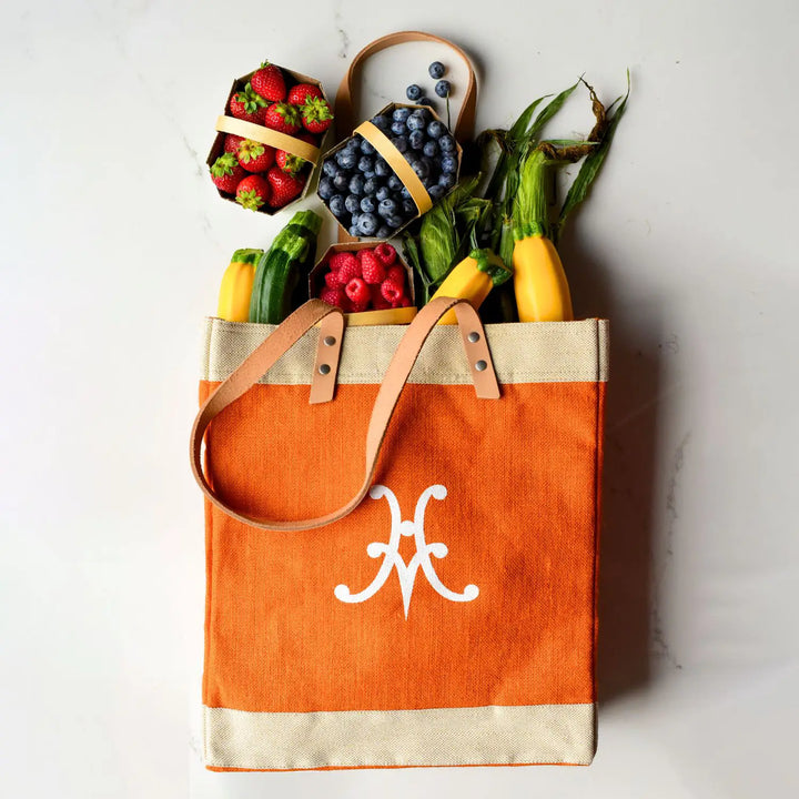 Hestan Market Tote, Citra Orange