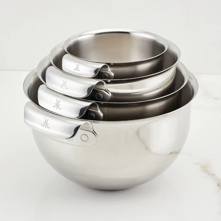 Stainless Steel Mixing Bowl Set, 4-Piece