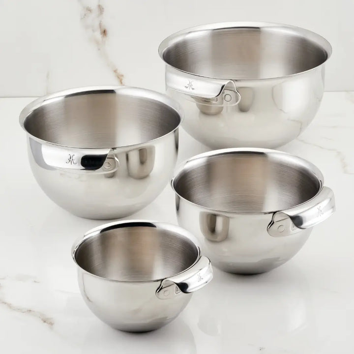 Stainless Steel Mixing Bowl Set, 4-Piece