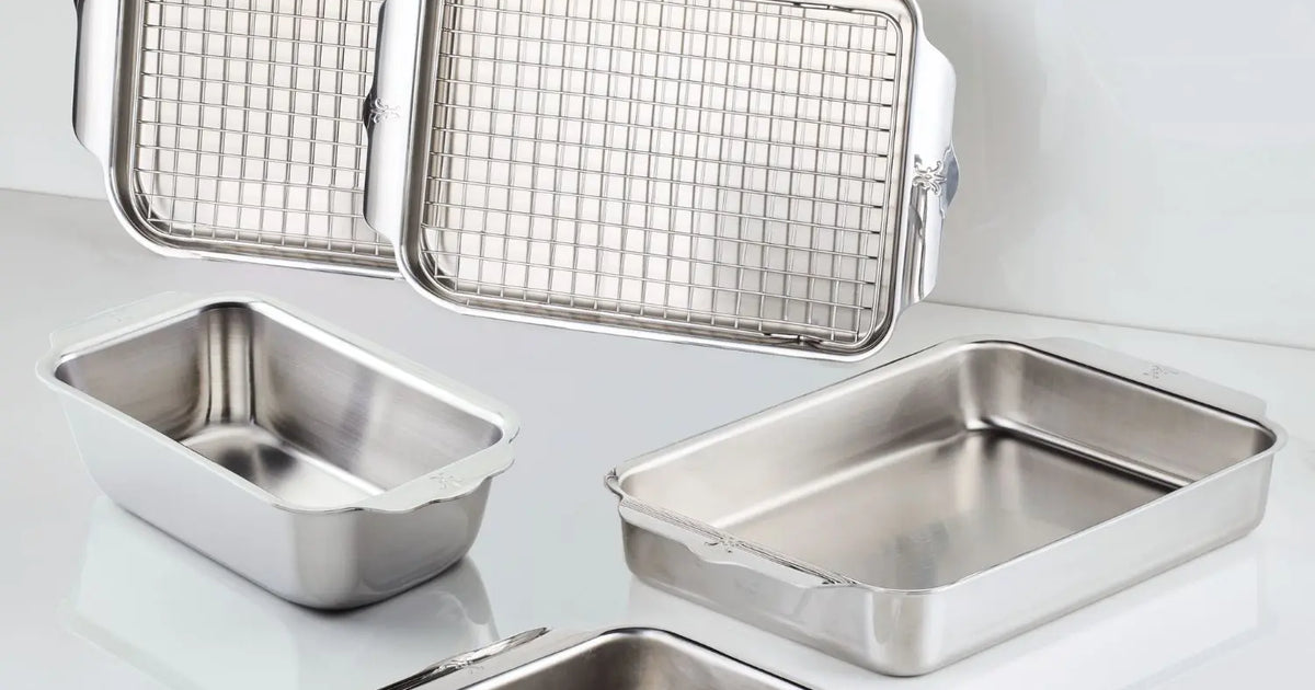 OvenBond Tri-ply Gourmet Essentials Stainless Steel 7-piece Set