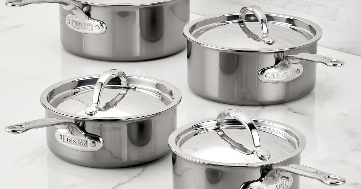Hestan 3-Quart Titanium Saucepan