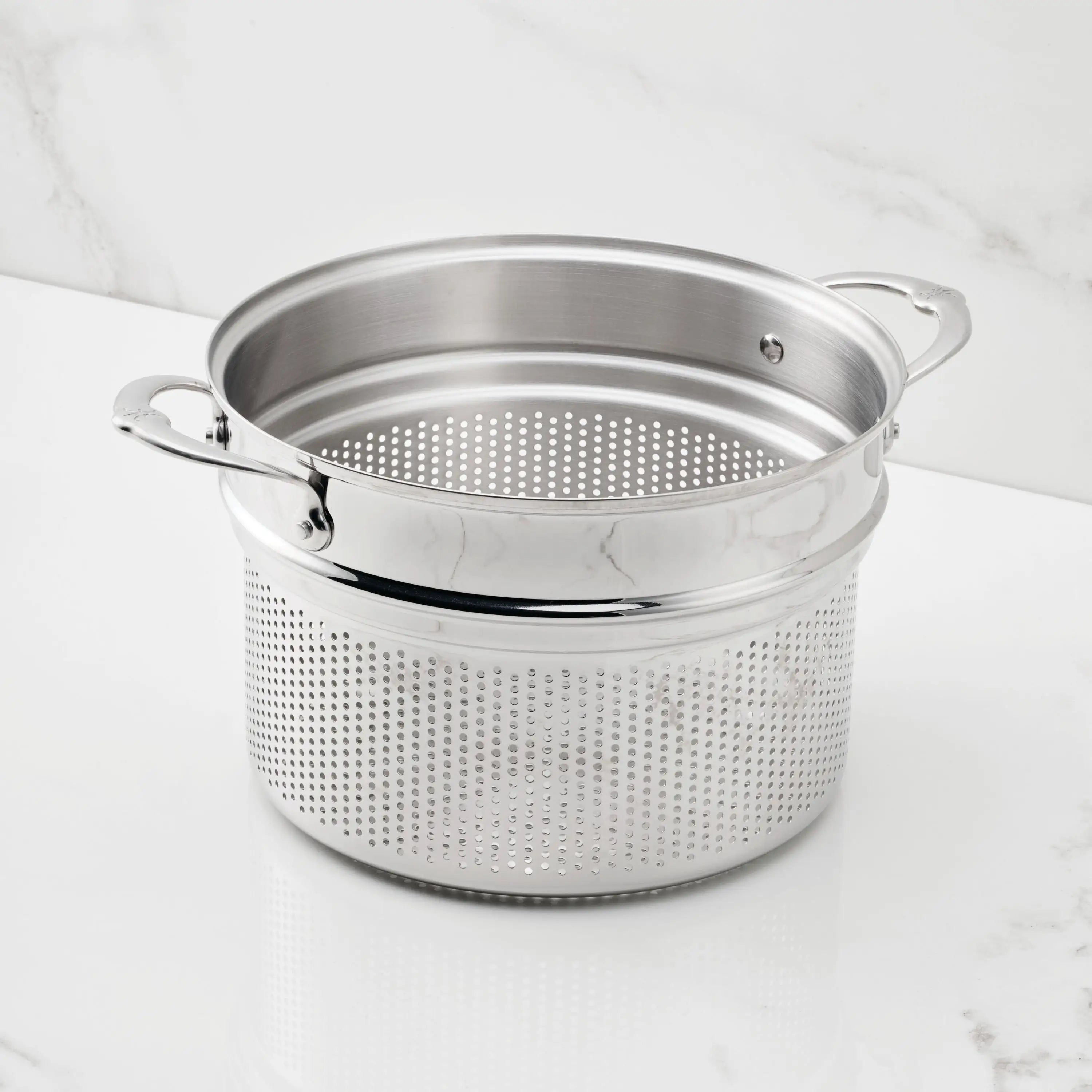 8-Quart Stainless Steel Pasta Insert
