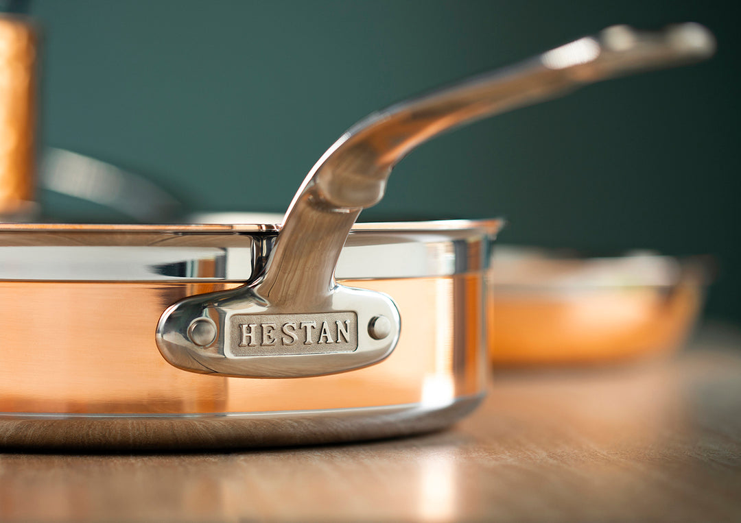 copperbond saute pan from hestan culinary