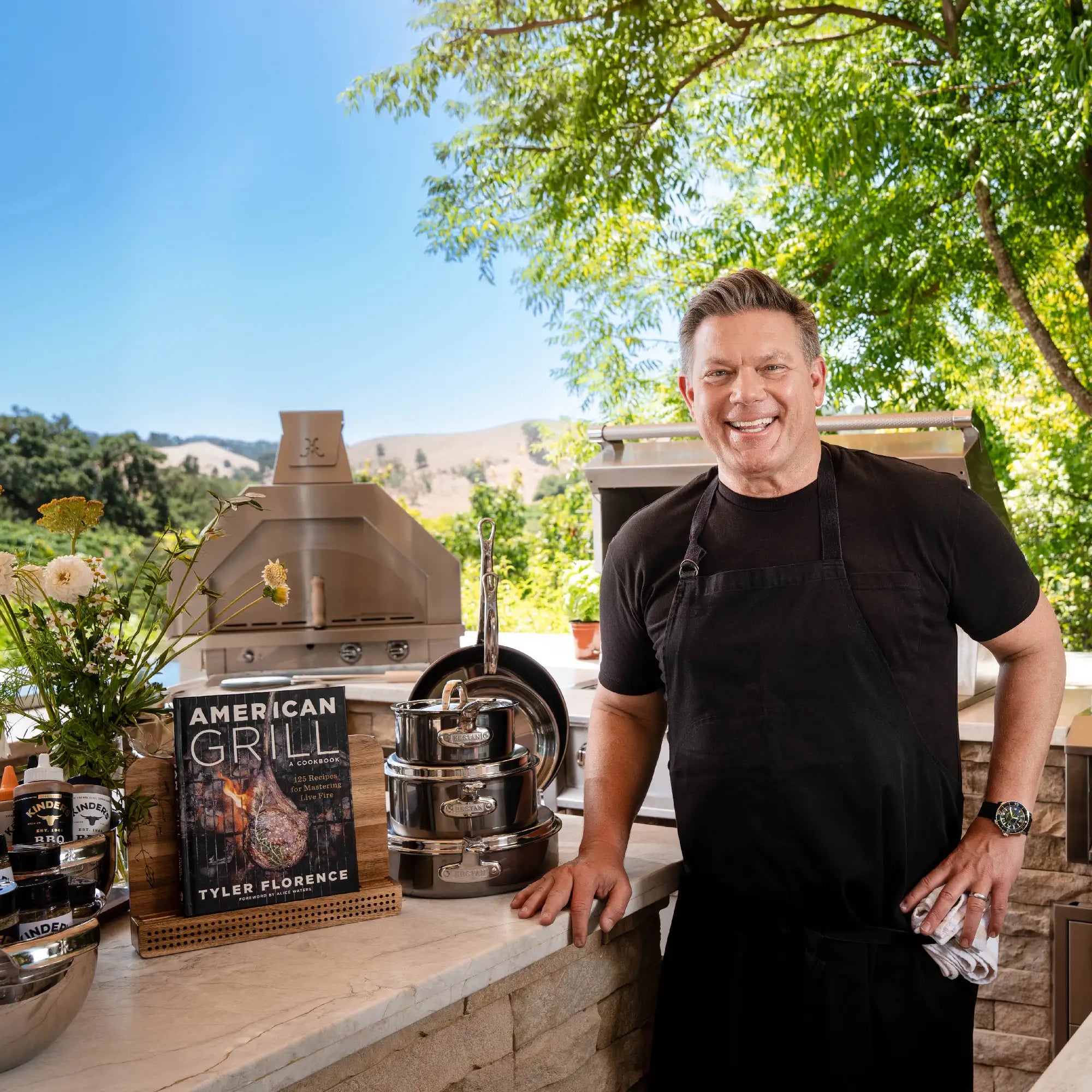 Hestan NanoBond pizza oven sweepstakes with Tyler Florence