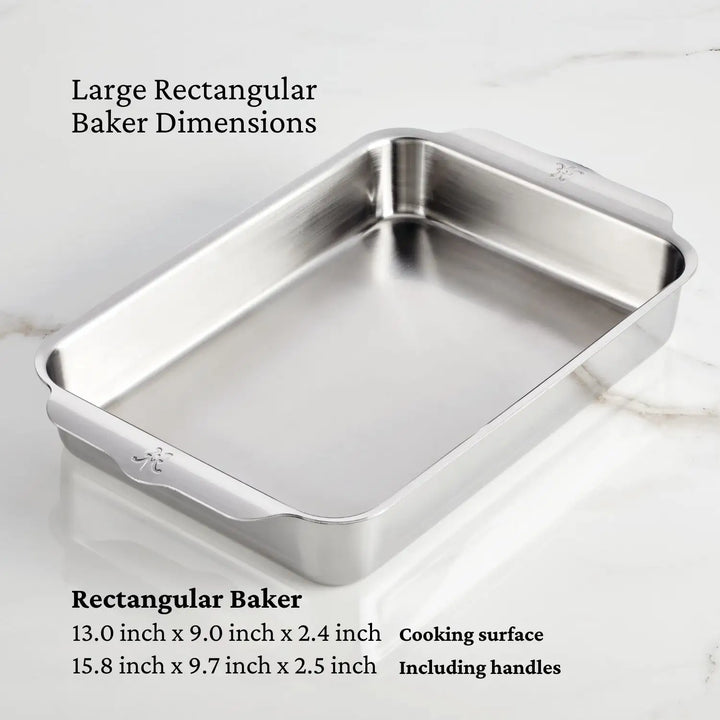 OvenBond Tri-ply Entertainer's Stainless Steel 19-Piece Set