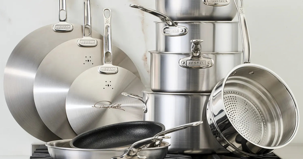 Hestan Thomas Keller Stainless Steel 10-Piece Cookware Set