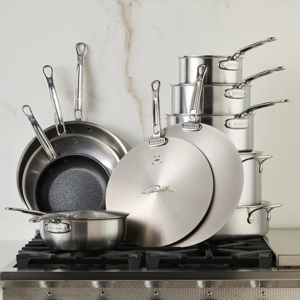 Hextech Cookware Set 10-Piece Titanium Ultimate Cookware Set – Hestan Culinary