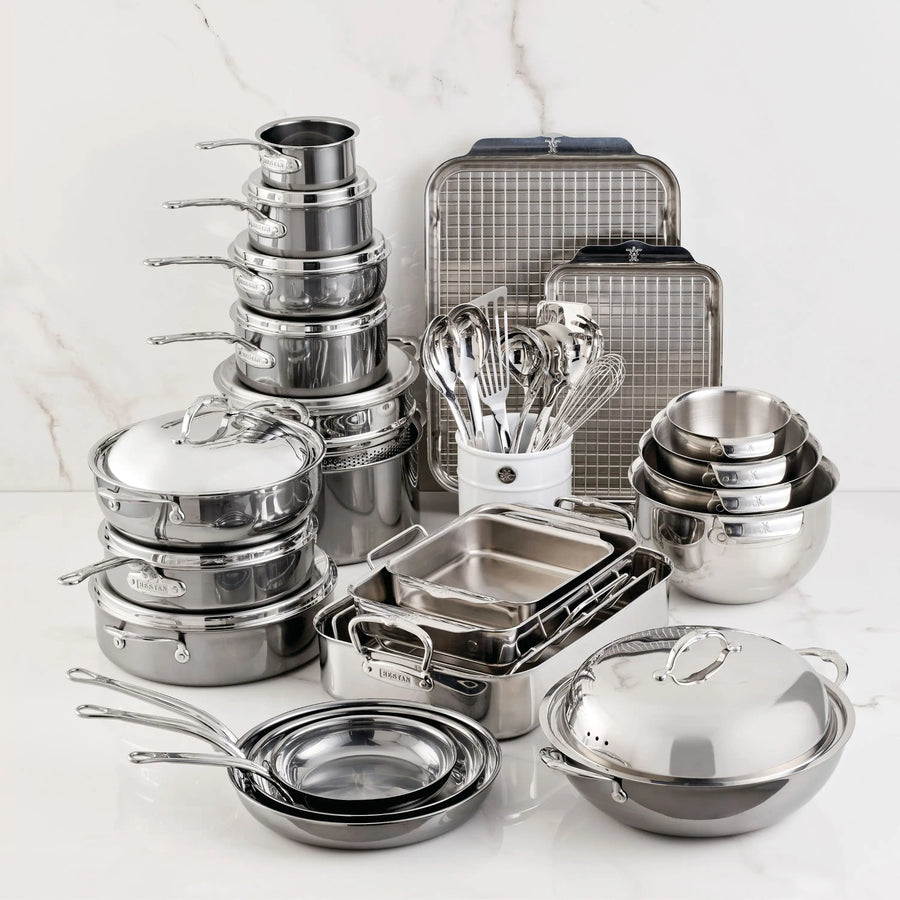 Hestan NanoBond 40-Piece Titanium Cookware Set
