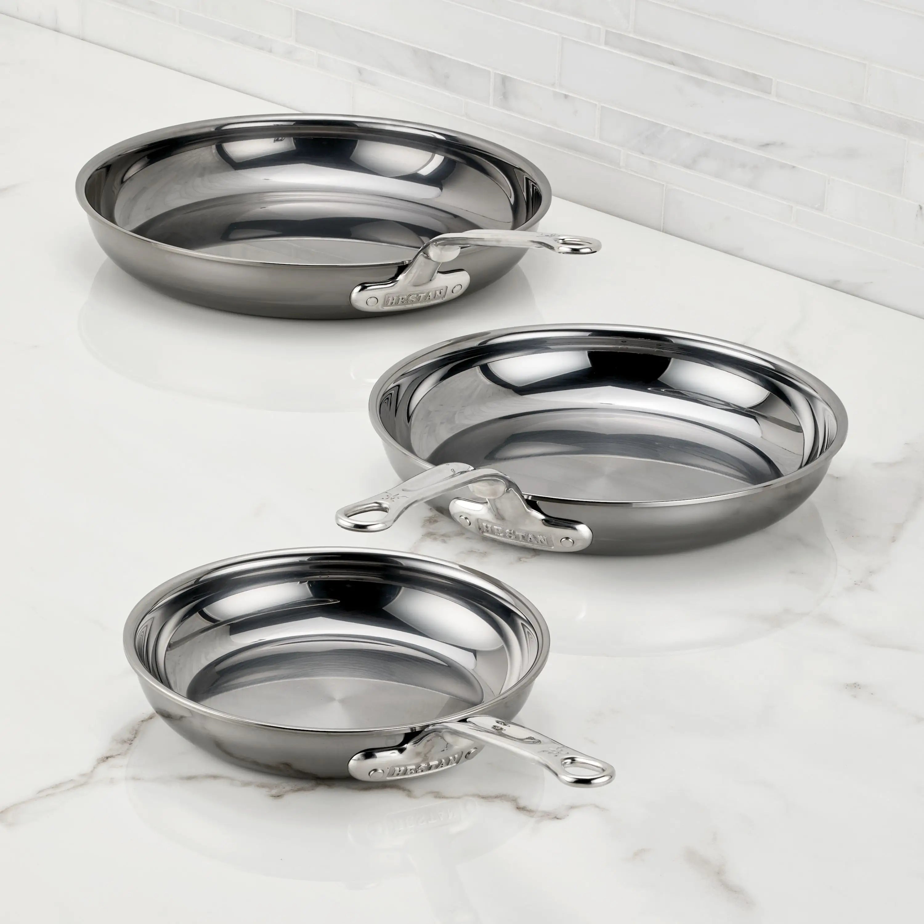 Hestan NanoBond Titanium Skillets