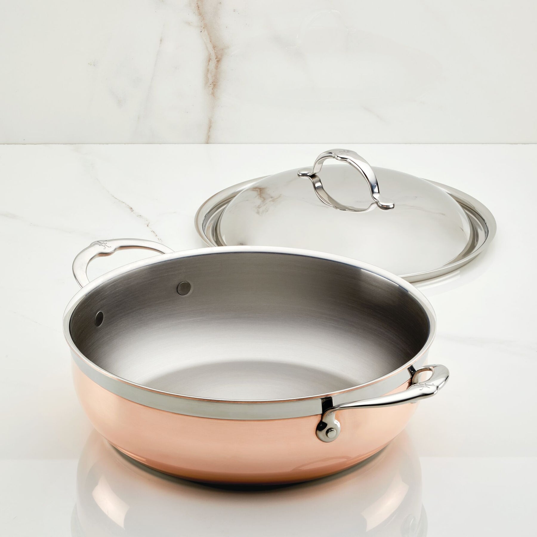 Copper Induction Dutch Oven, 5Quart Hestan Culinary