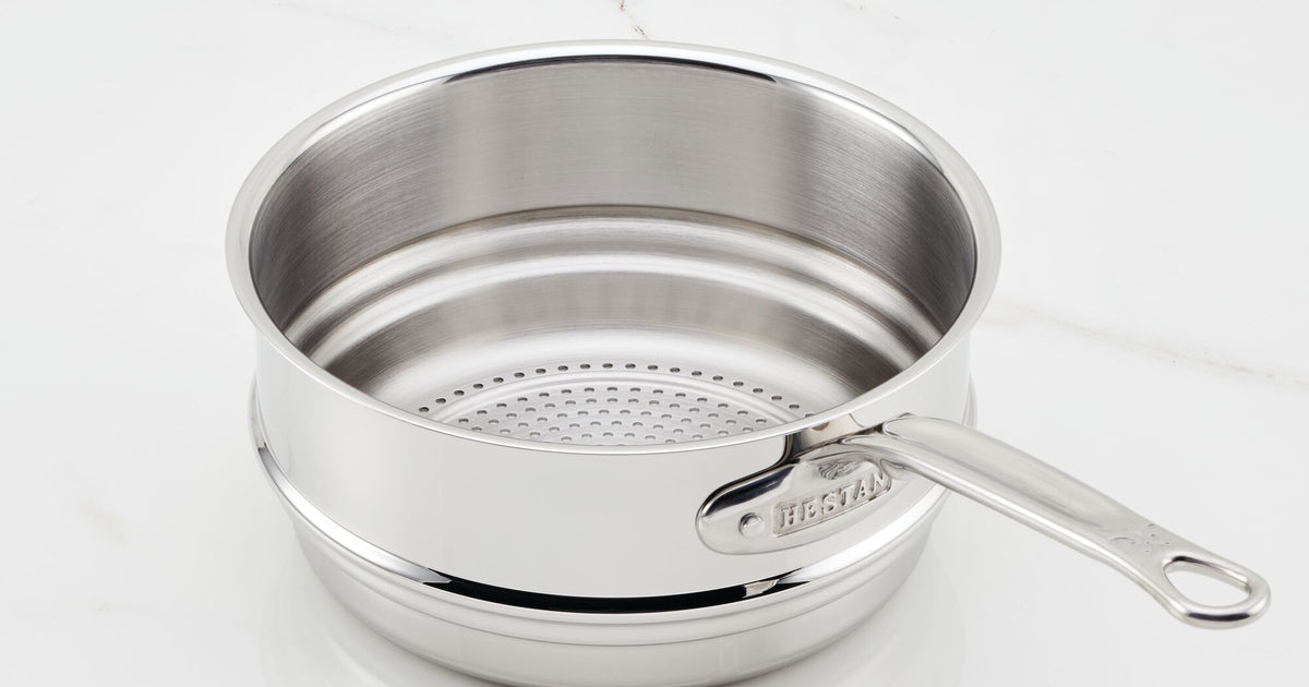 Stainless Steel Steamer Insert, 3-Quart