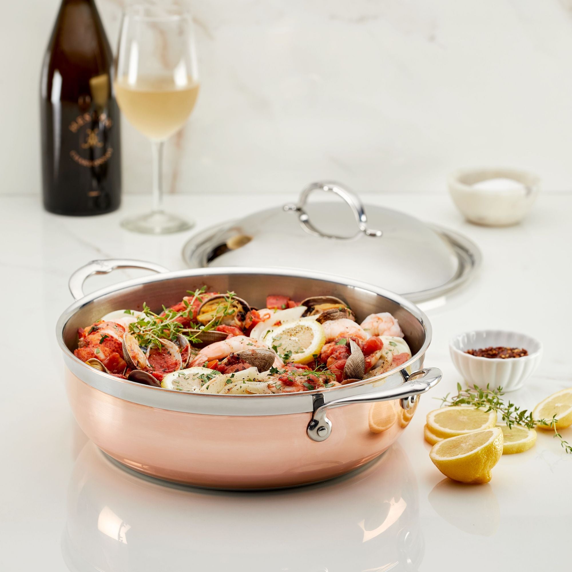 Copper Induction Dutch Oven, 5-Quart – Hestan Culinary