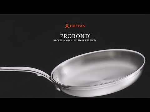 Professional Clad Stainless Steel Skillets