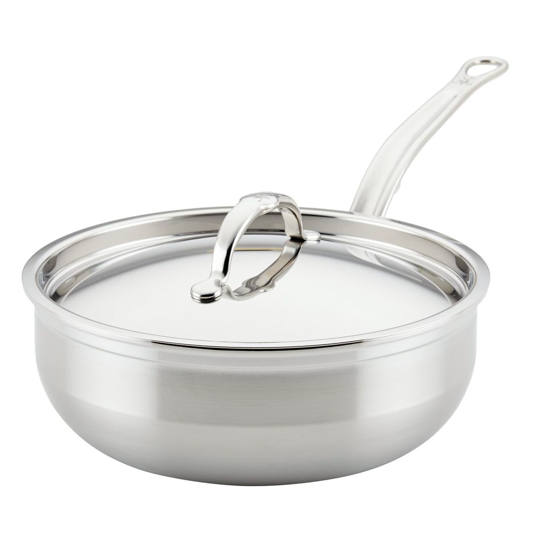 Professional Clad Stainless Steel Skillets – Hestan Culinary