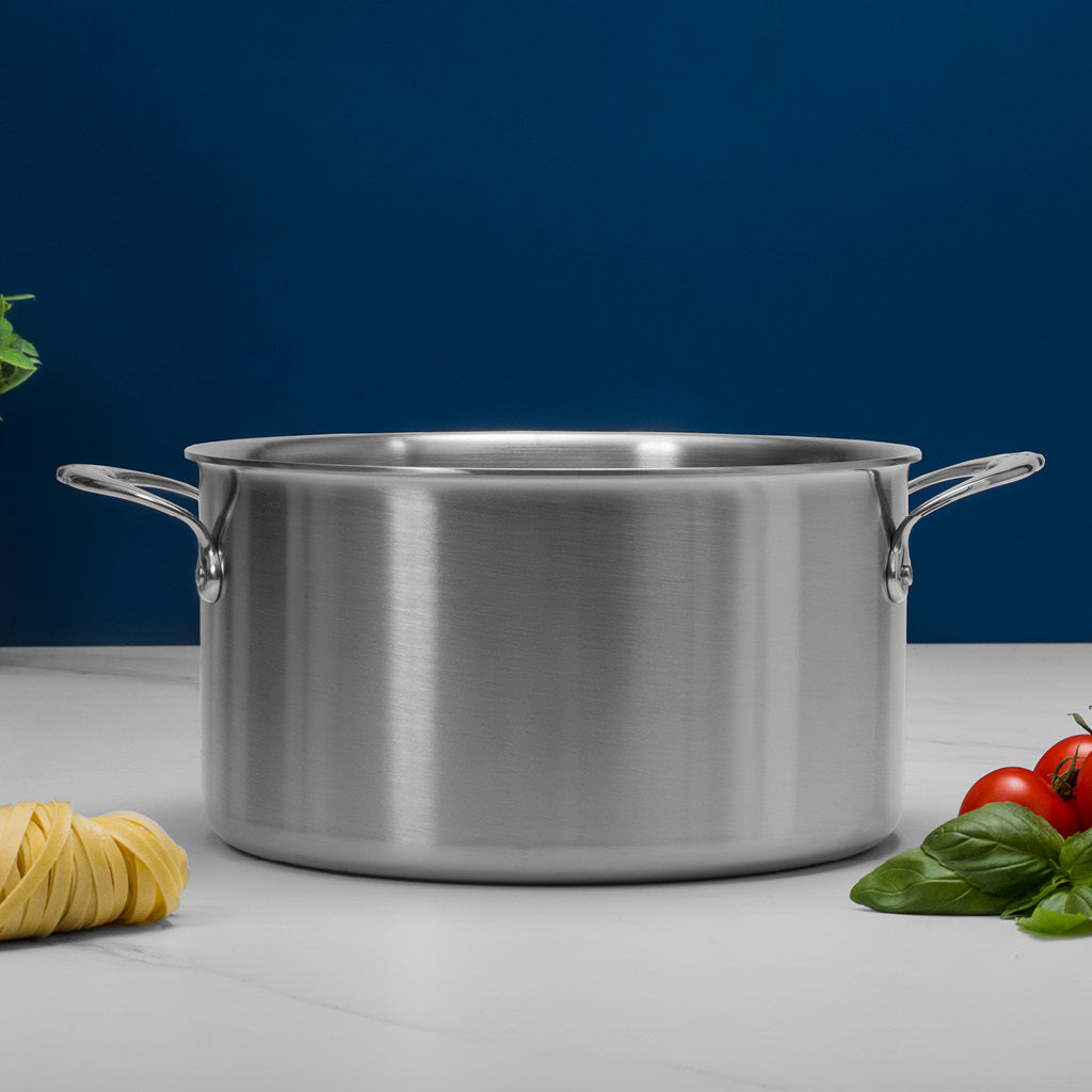 Professional Clad Stainless Steel Stockpot, 8-Quart – Hestan Culinary