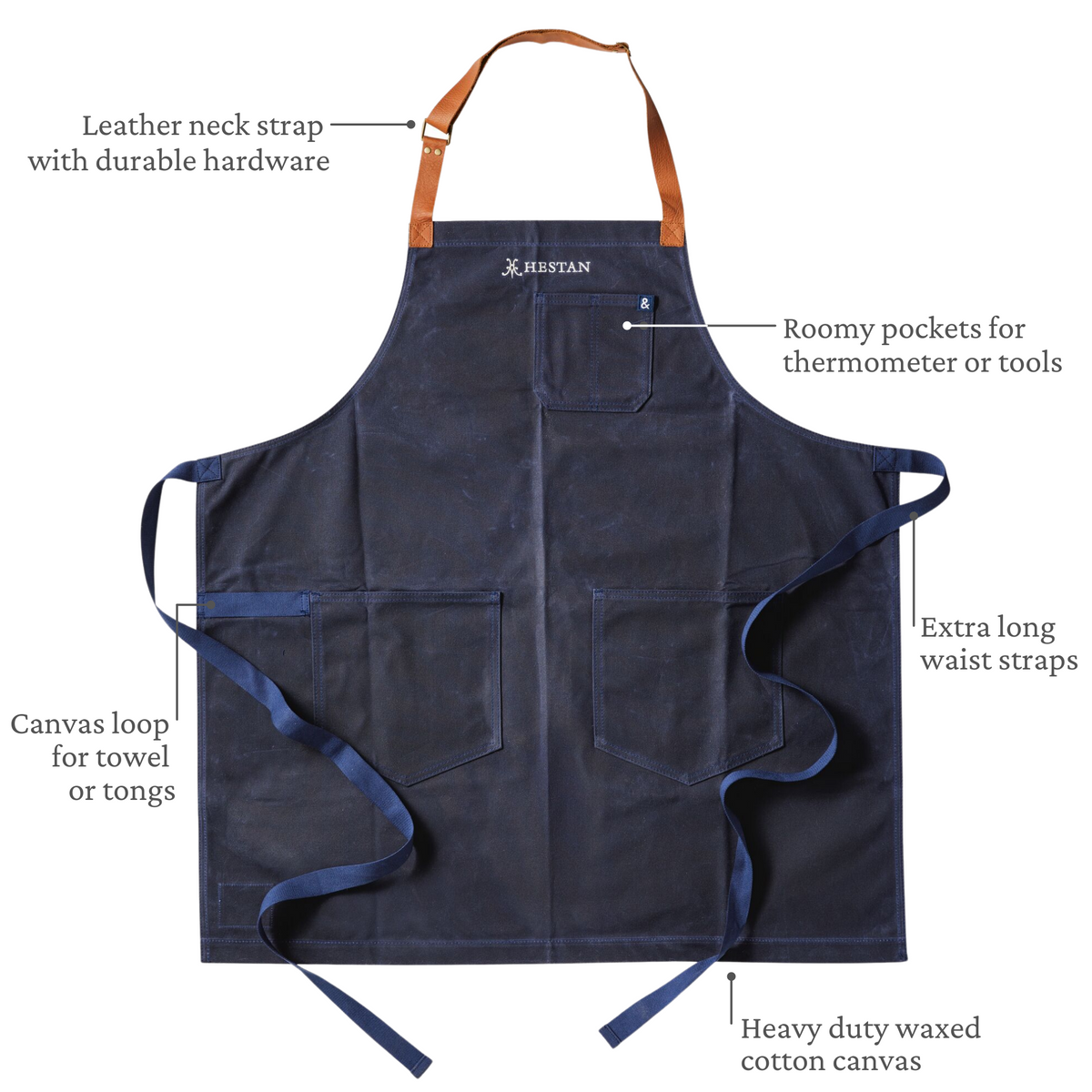 Hestan x Hedley & Bennett Grilling Apron - Hestan Culinary