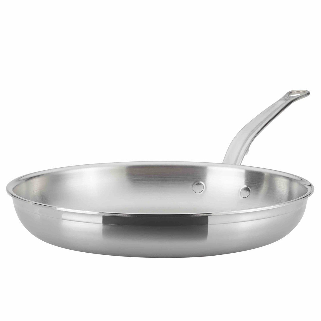 Made In Cookware - 12-Inch Stainless Steel Frying Pan - 5 Ply Stainless  Clad - Professional Cookware Italy - Induction Compatible