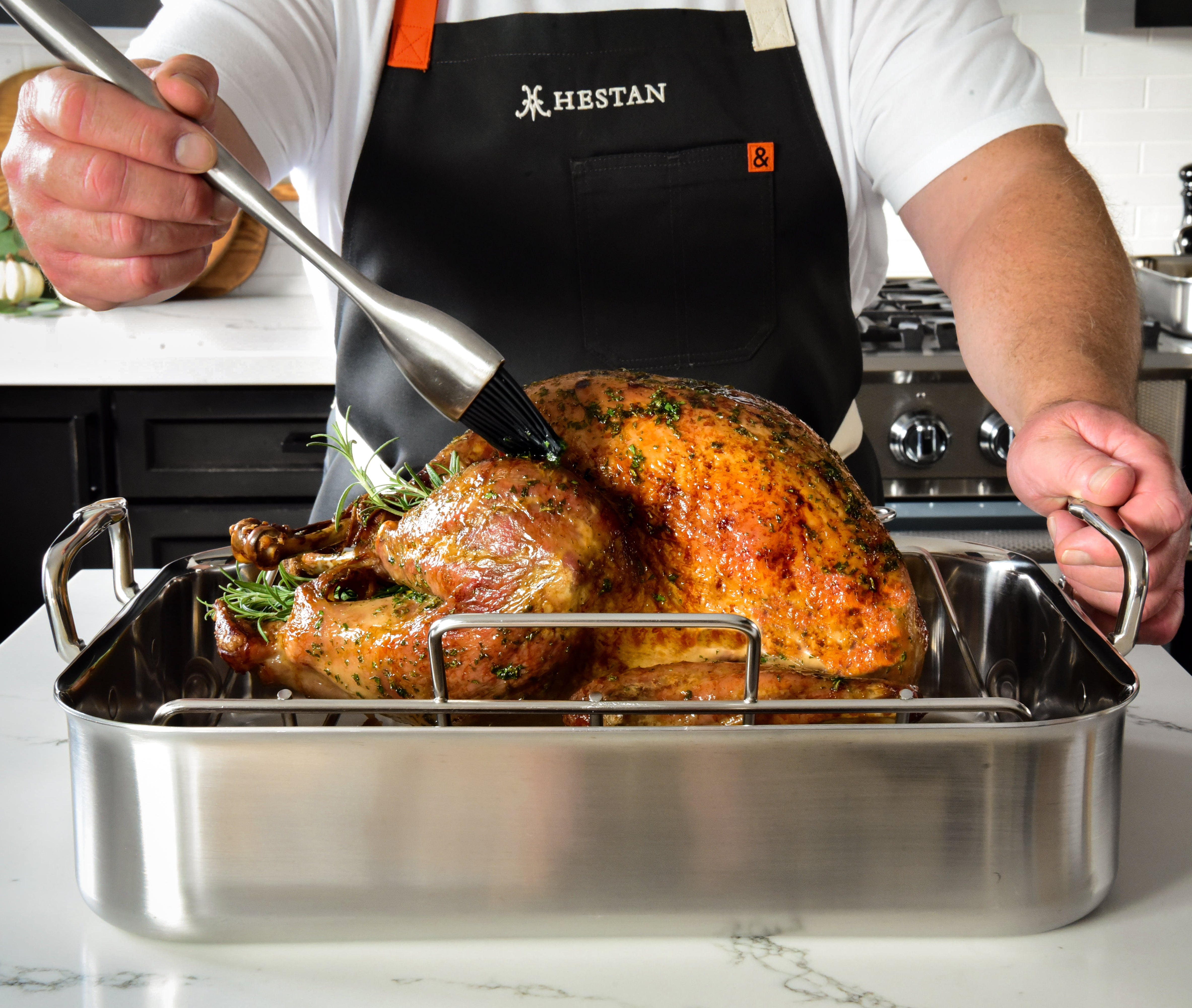 Turkey roaster outlet pan