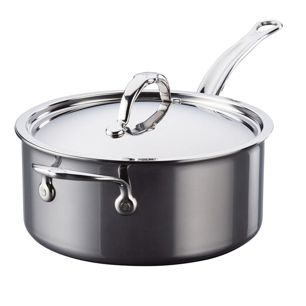 Hestan Nanobond Stainless-Steel Soup Pot With Lid, 3QT