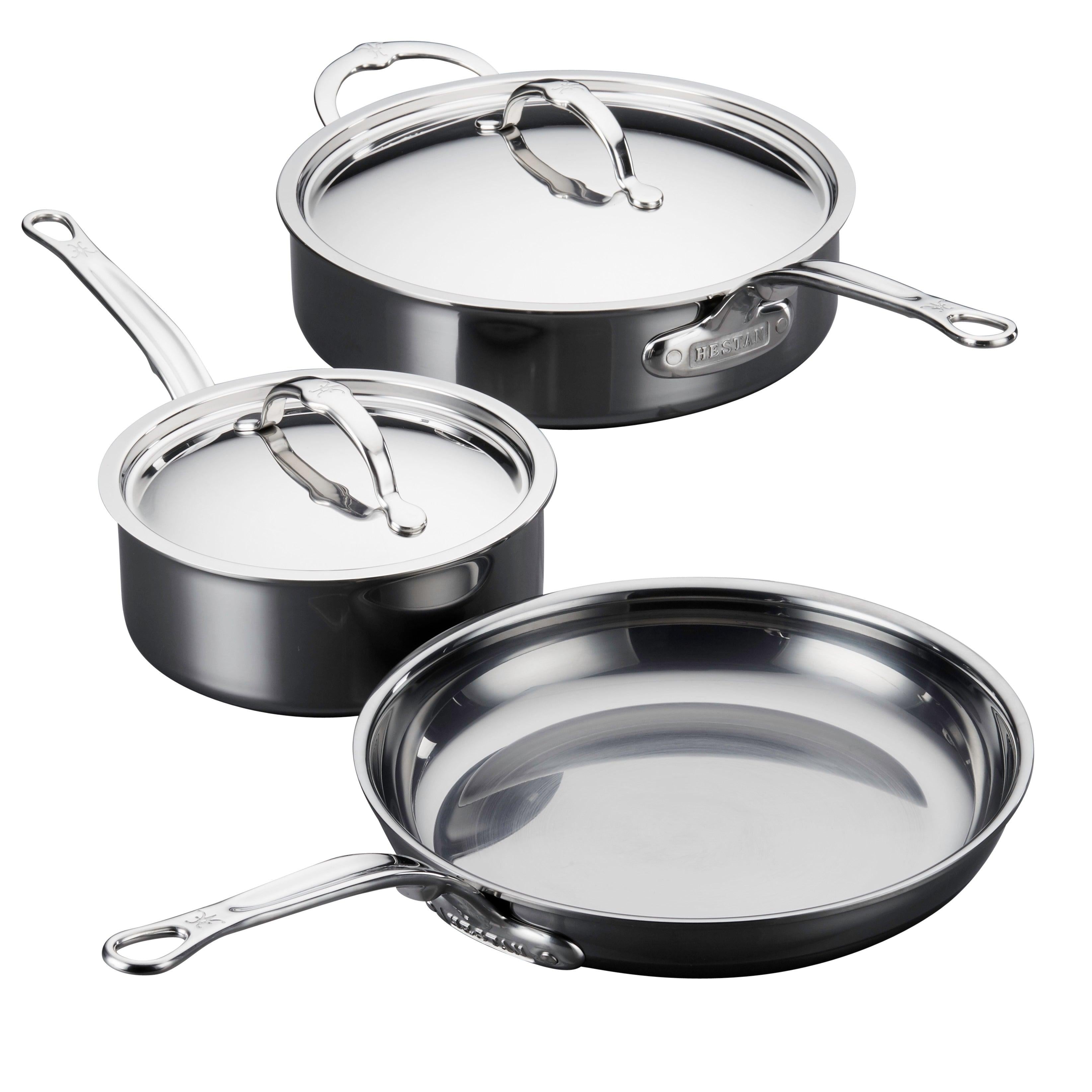 Essential Cookware Set 5-Piece Titanium Essential Cookware Set – Hestan Culinary
